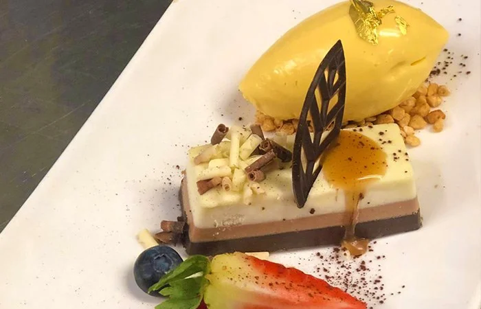 Un dolce della trattoria Barslon